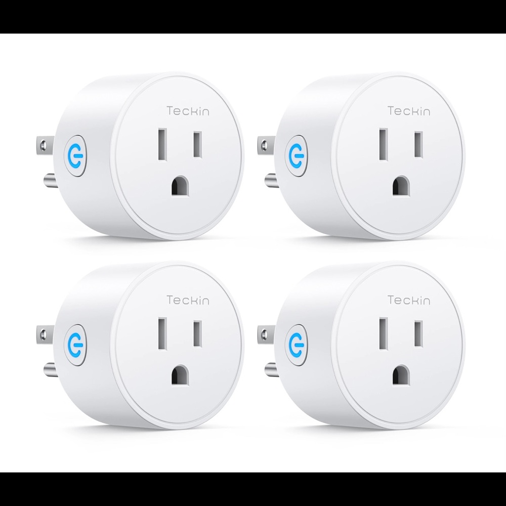 UNUSED Teckin Smart Plugs (6) WiFi, Alexa, Google assistant compatible